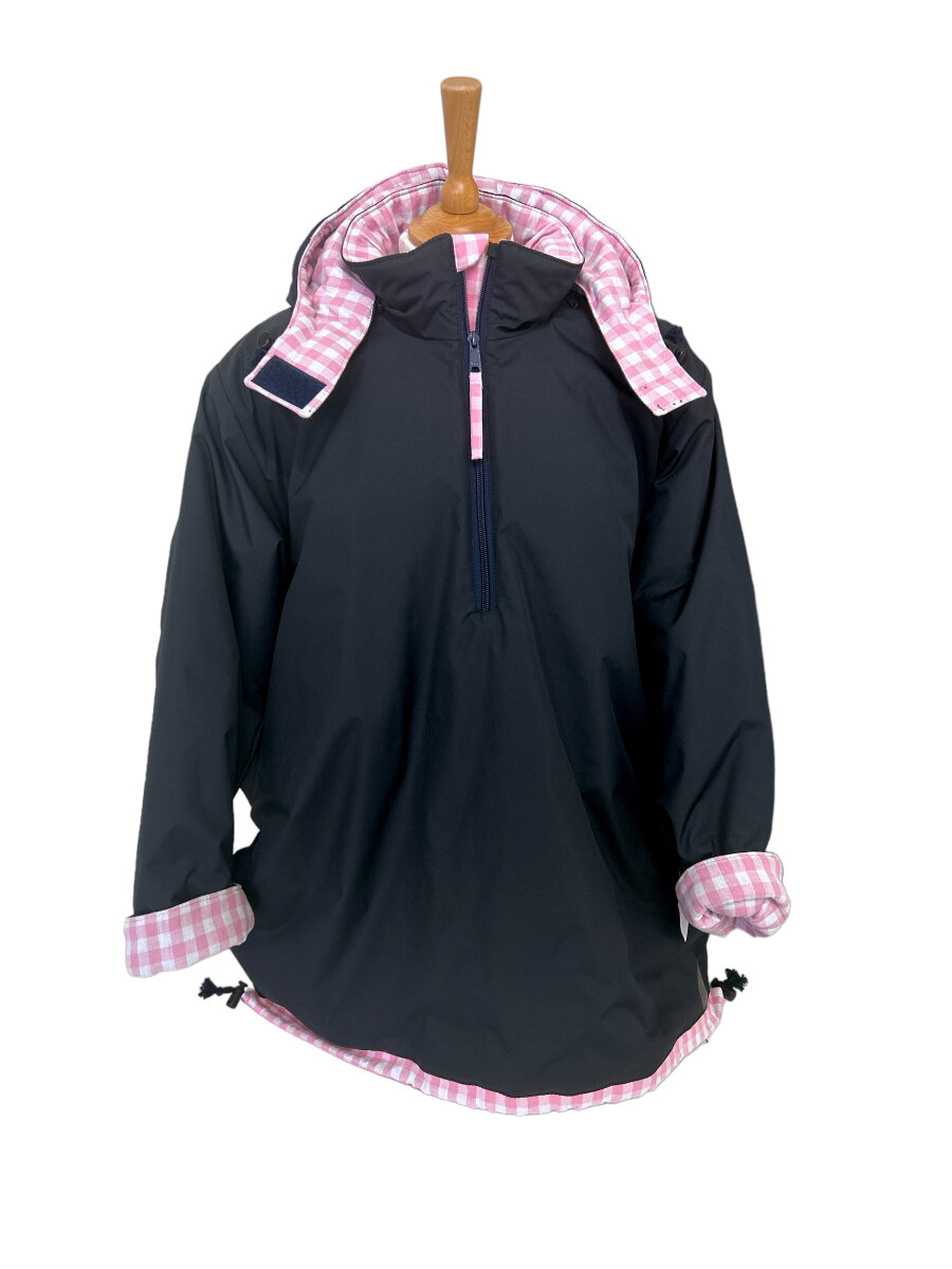 Winterjacke Memphis Rosa-Kariert