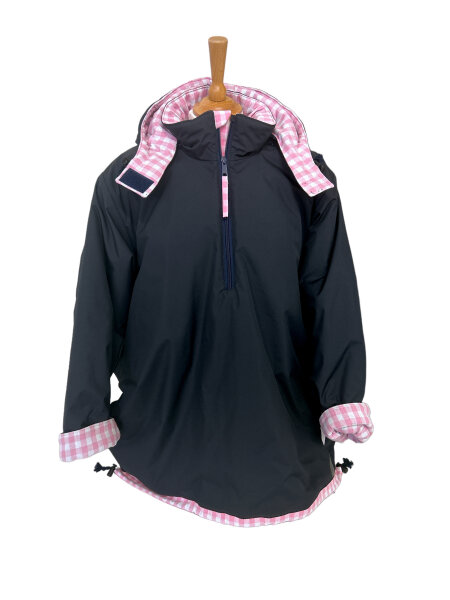 Winterjacke Memphis Rosa-Kariert