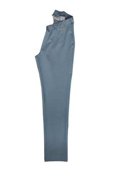 Elastische Hose  "Lucinda" Rauchblau