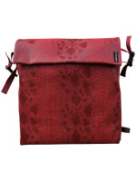 Rollstuhltasche Kroko Rot