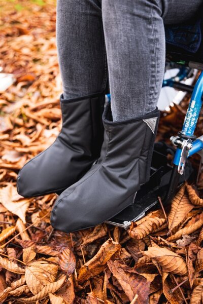 Winterschlupfschuhe Schwarz