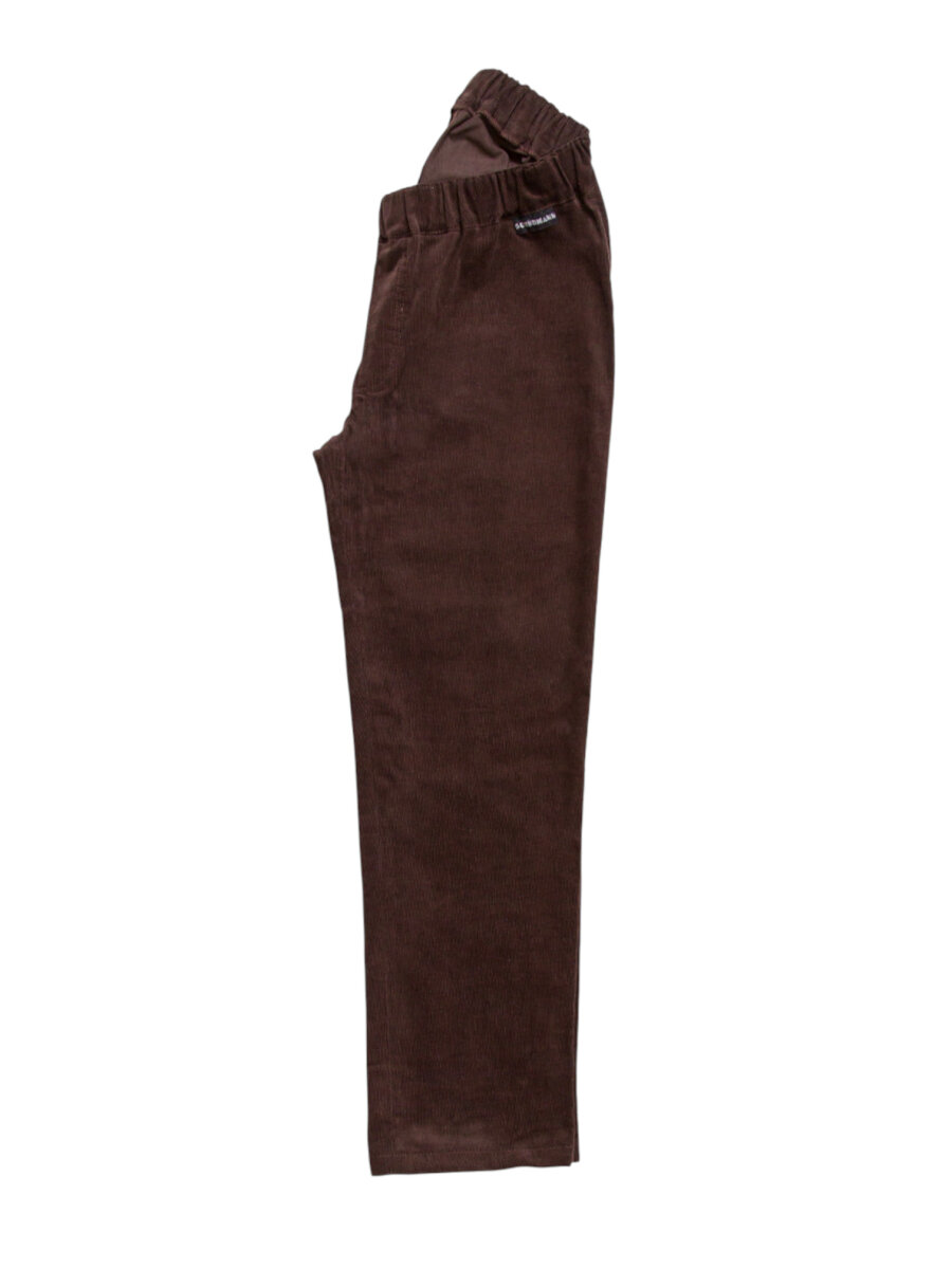 Feincordhose Dunklebraun