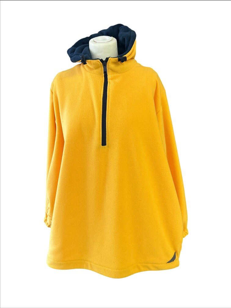 Fleecejacke Atlanta Gelb-Marine
