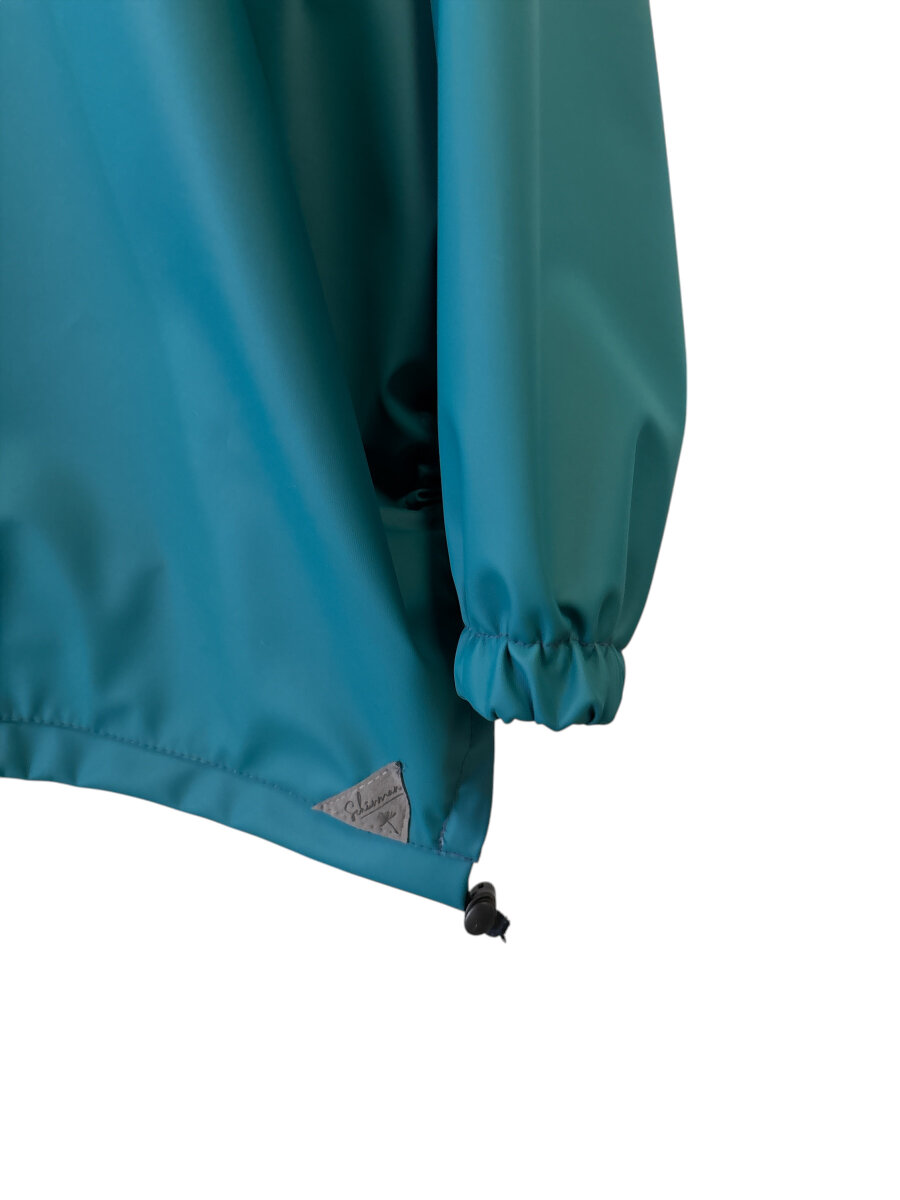 Regenjacke Petrol