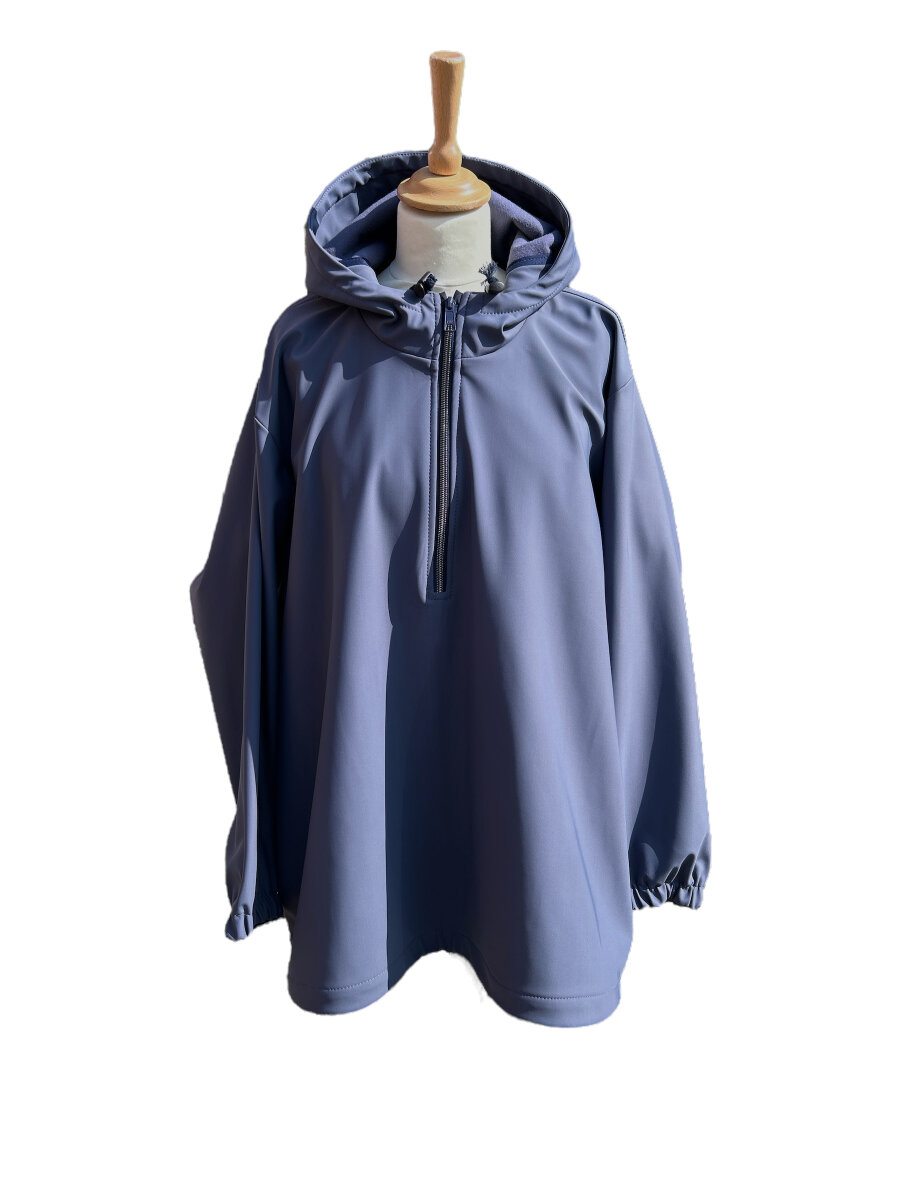 Softshelljacke Arktis Lavendel-Grau