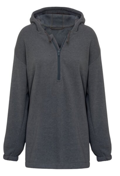 Sweatjacke Grau