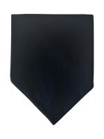 Nickytuch-Jersey Schwarz 52 cm