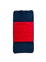 Frotteehandtuch Duo  Marine-Rot Gr. 2 160 cm x 70 cm, 2/3...