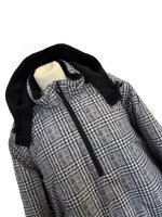 Jacke Windbreaker Grau Kariert