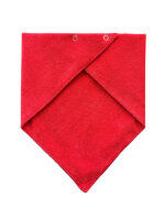 Nickytuch Frottee Rot