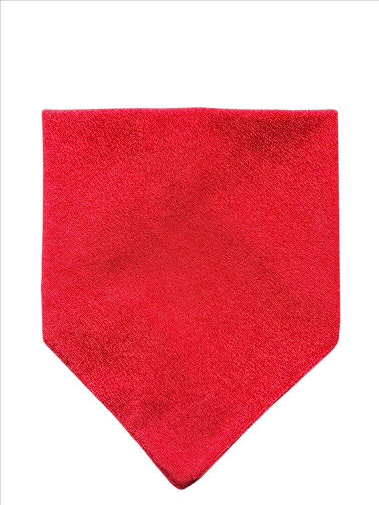 Nickytuch Frottee Rot 45 cm