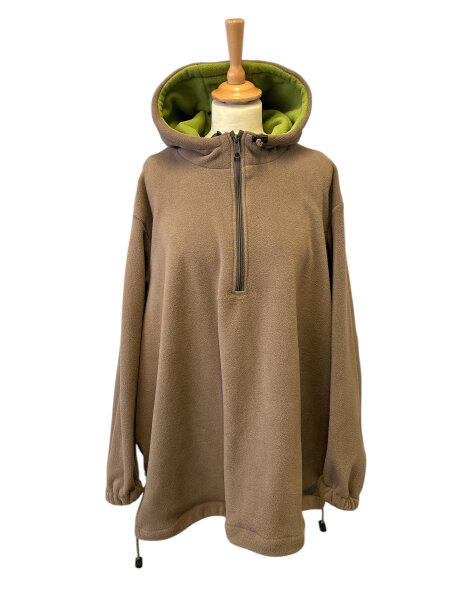 Fleecejacke Atlanta Zimt-Hellgrün