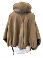 Fleecejacke Atlanta Zimt-Hellgrün