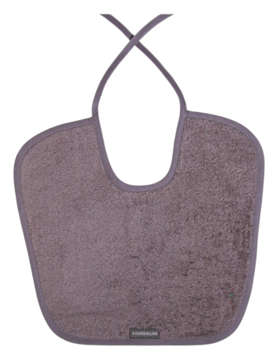 Frotteelätzchen Anthrazit 25 cm Druckkonpf