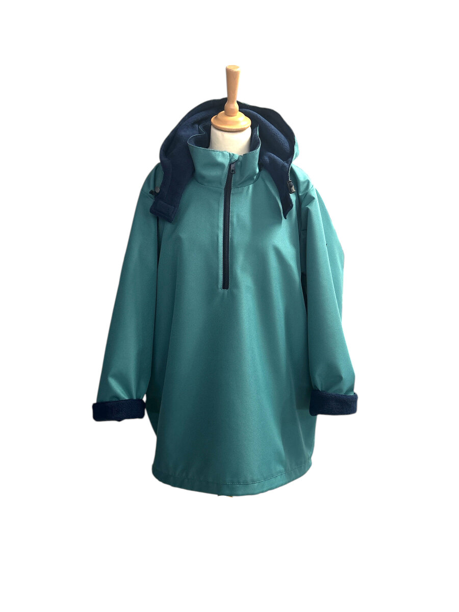 Jacke Basic Aqua