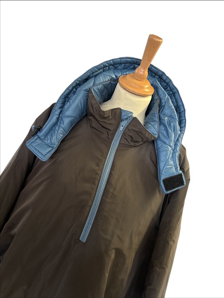 Jacke London Nougat-blau