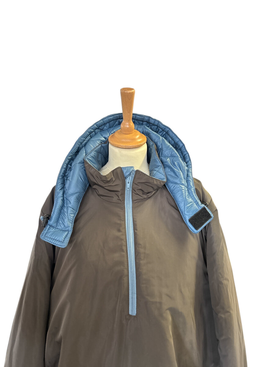 Jacke London Nougat-blau