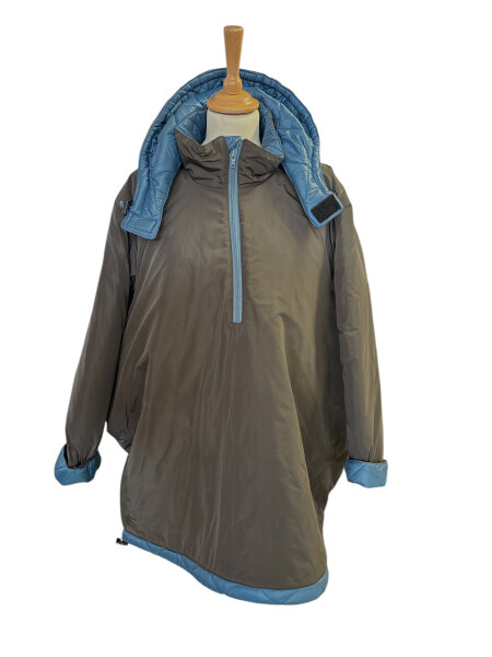Jacke London Nougat-blau