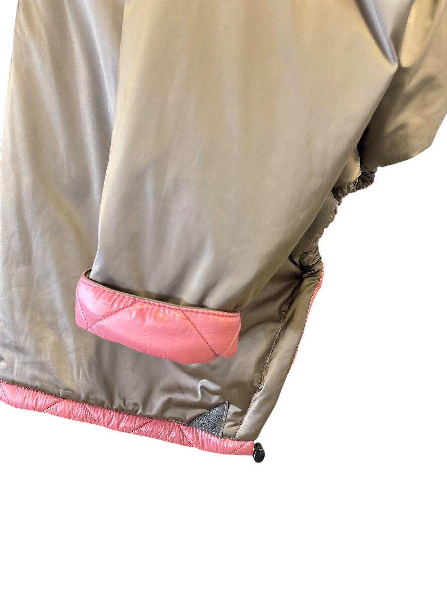 Jacke London Hellbeige-Rosa