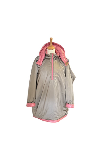 Jacke London Hellbeige-Rosa
