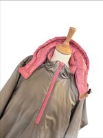 Jacke London Hellbeige-Rosa