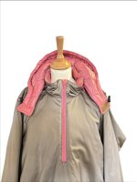 Jacke London Hellbeige-Rosa