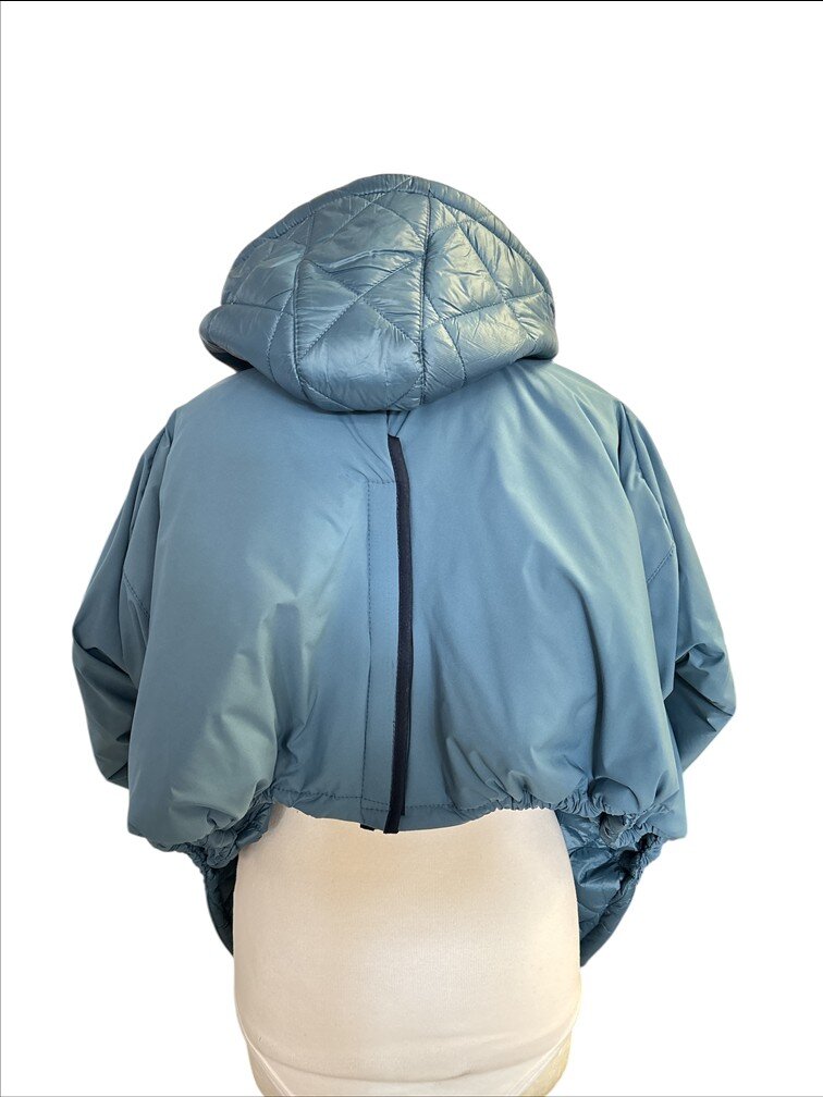 Jacke London Hellblau