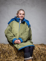 Jacke London Grün-Blau