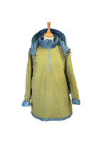 Jacke London Grün-Blau
