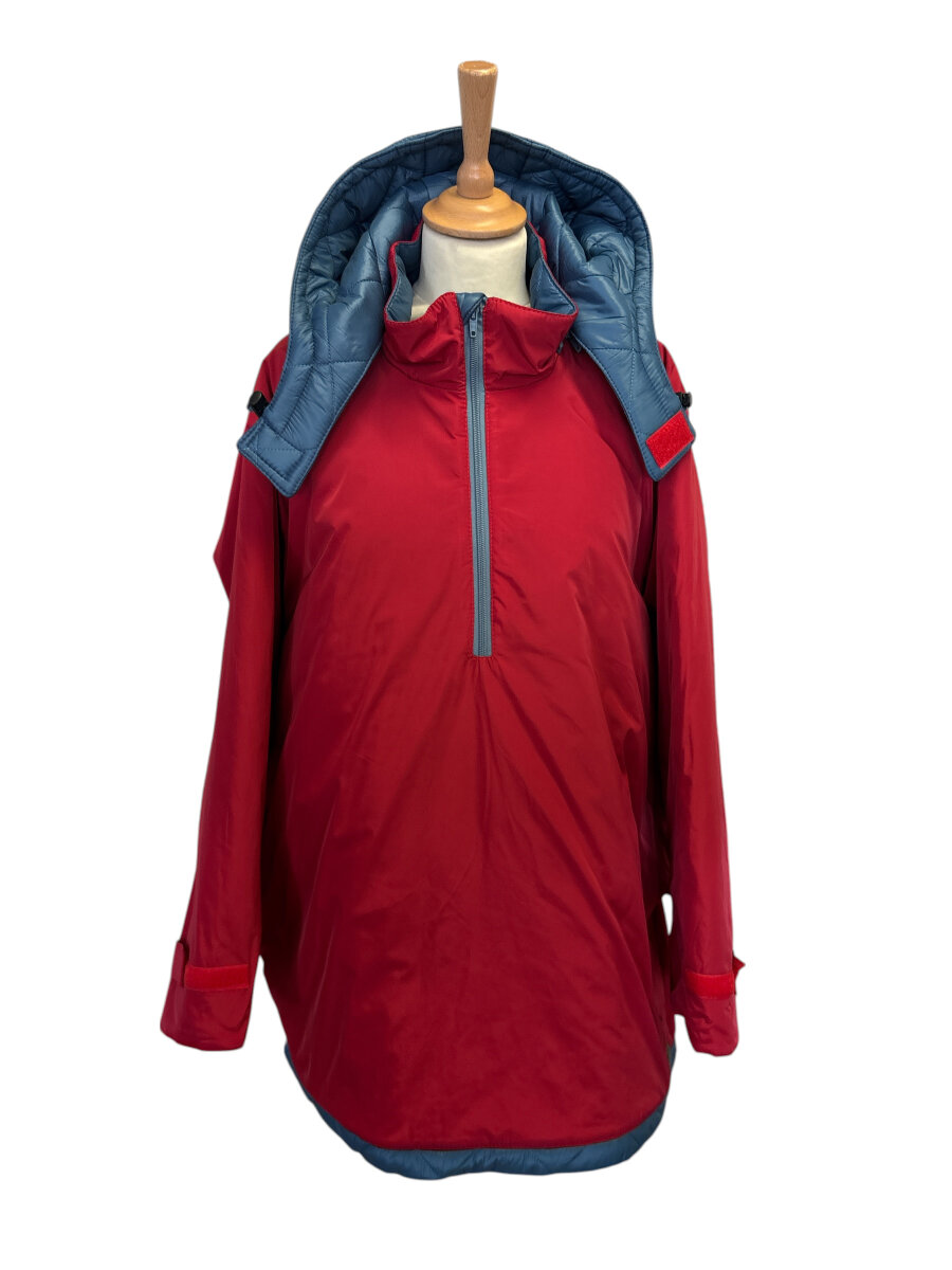 Jacke London Rot-Blau