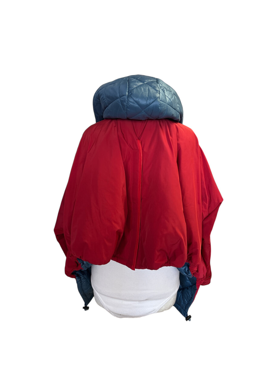 Jacke London Rot-Blau