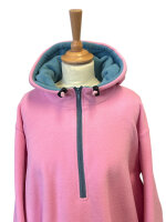 Fleecejacke Atlanta Rosa-Hellblau