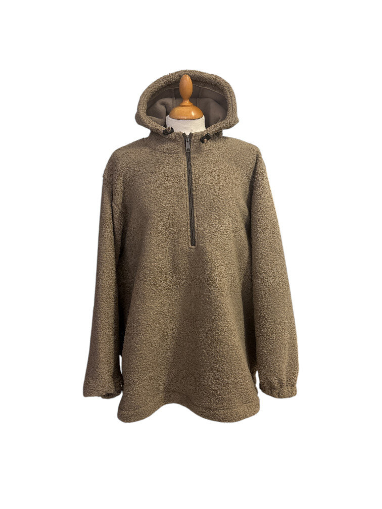 Jacke Teddy Beige