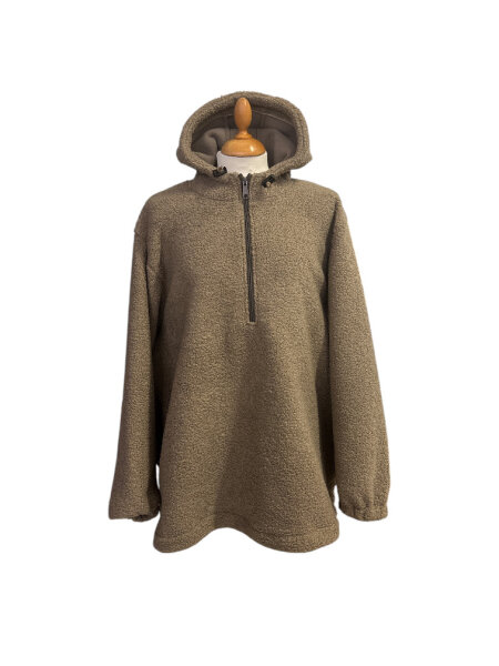 Jacke Teddy Beige