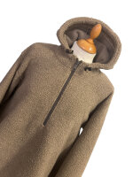 Jacke Teddy Beige
