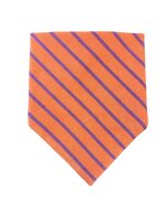 Nickytuch Frottee Orange-Gestreift
