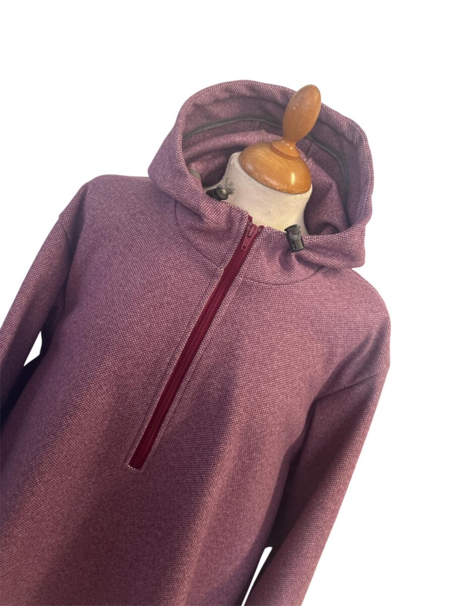 Tweedjacke Flieder