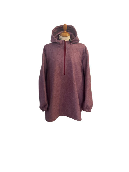 Tweedjacke Flieder