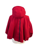 Flauschjacke Rot