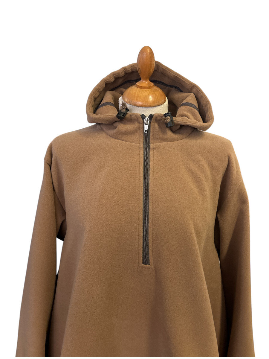 Flauschjacke Beige