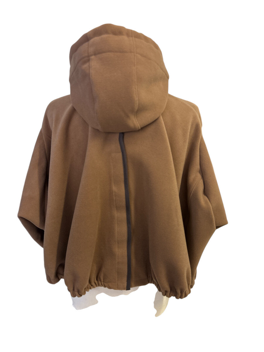 Flauschjacke Beige