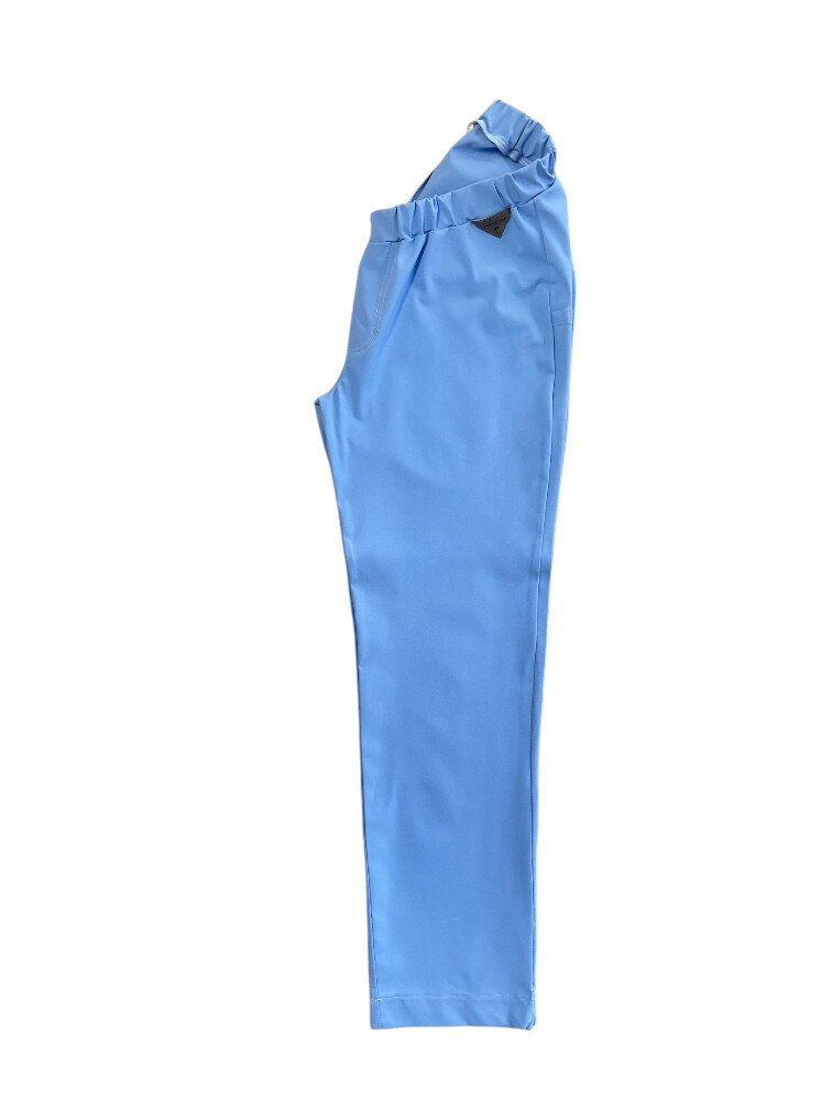 Elastische Hose Hellblau