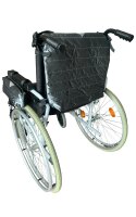 Rollstuhltaschen-Set Stepp Grau Shinyn 2-teilig