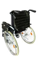 Rollstuhltaschen-Set Stepp Oliv Shiny 2-teilig