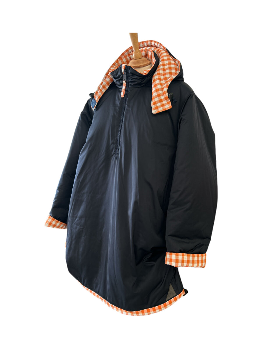 Jacke Memphis Orange-Kariert