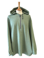 Sweatjacke Lindgrün
