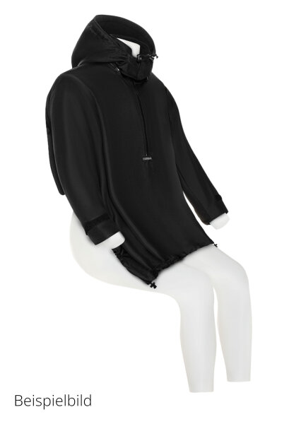Sweatjacke Blau-Glitzer