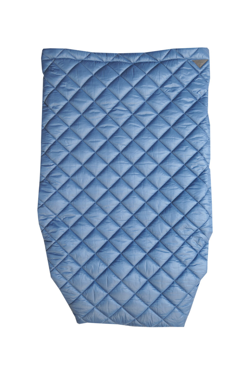 Steppbeindecke Jagd Blau