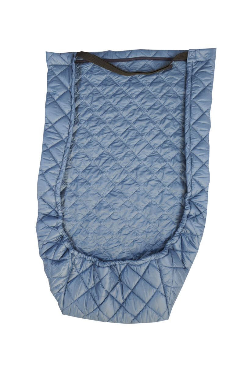 Steppbeindecke Jagd Blau