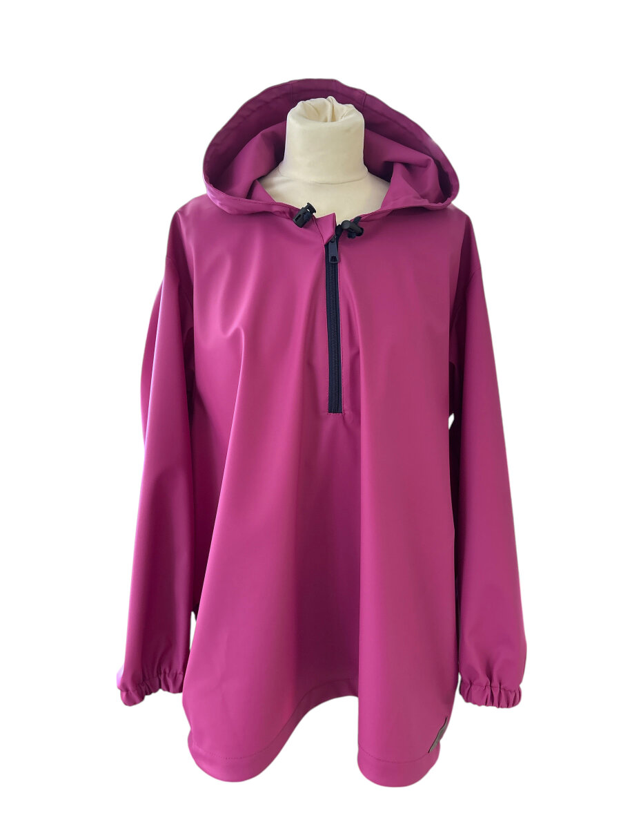 Regenjacke Brombeer